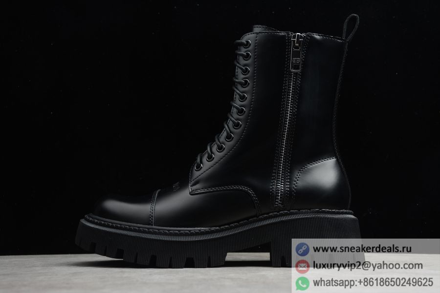 2020fw BALENCIAGA Matte Black Martin Boot 8699-8 Women Shoes